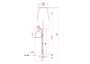 Миниатюра фото торшер arte lamp alea a5068pn-2bk | 220svet.ru